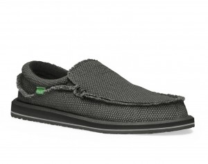 Sanuk Chiba Shoes Black | OXIW-51078