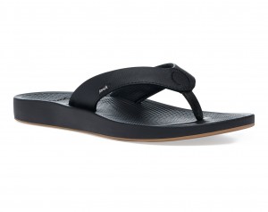 Sanuk Cosmic Yoga Mat Sandals Black | YWLJ-63752