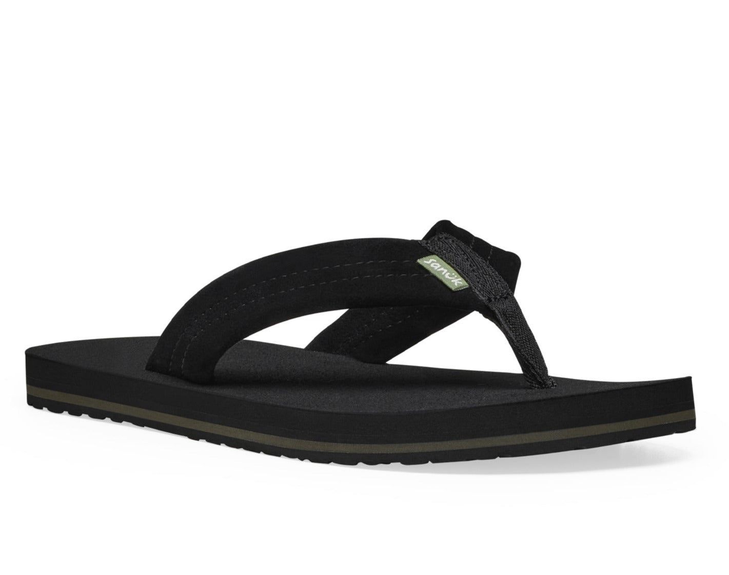 Sanuk Beer Cozy 2 Sandals Black | XVKR-26105