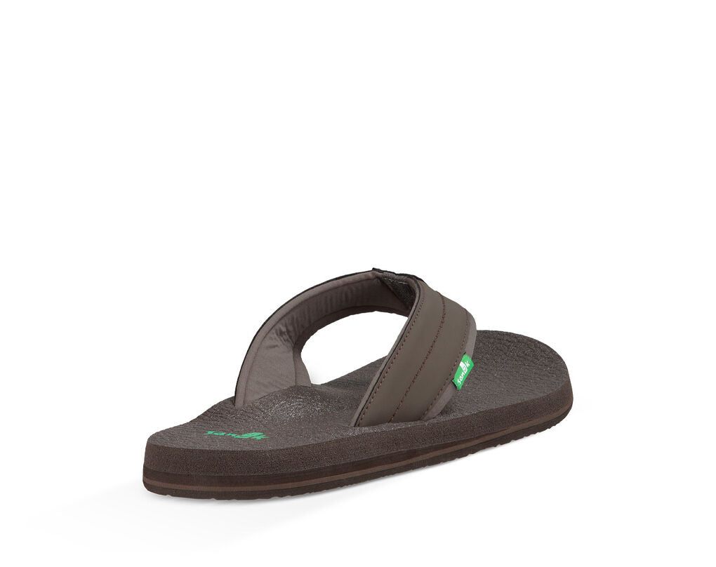 Sanuk Beer Cozy 2 Sandals Dark Brown | LTVD-20638