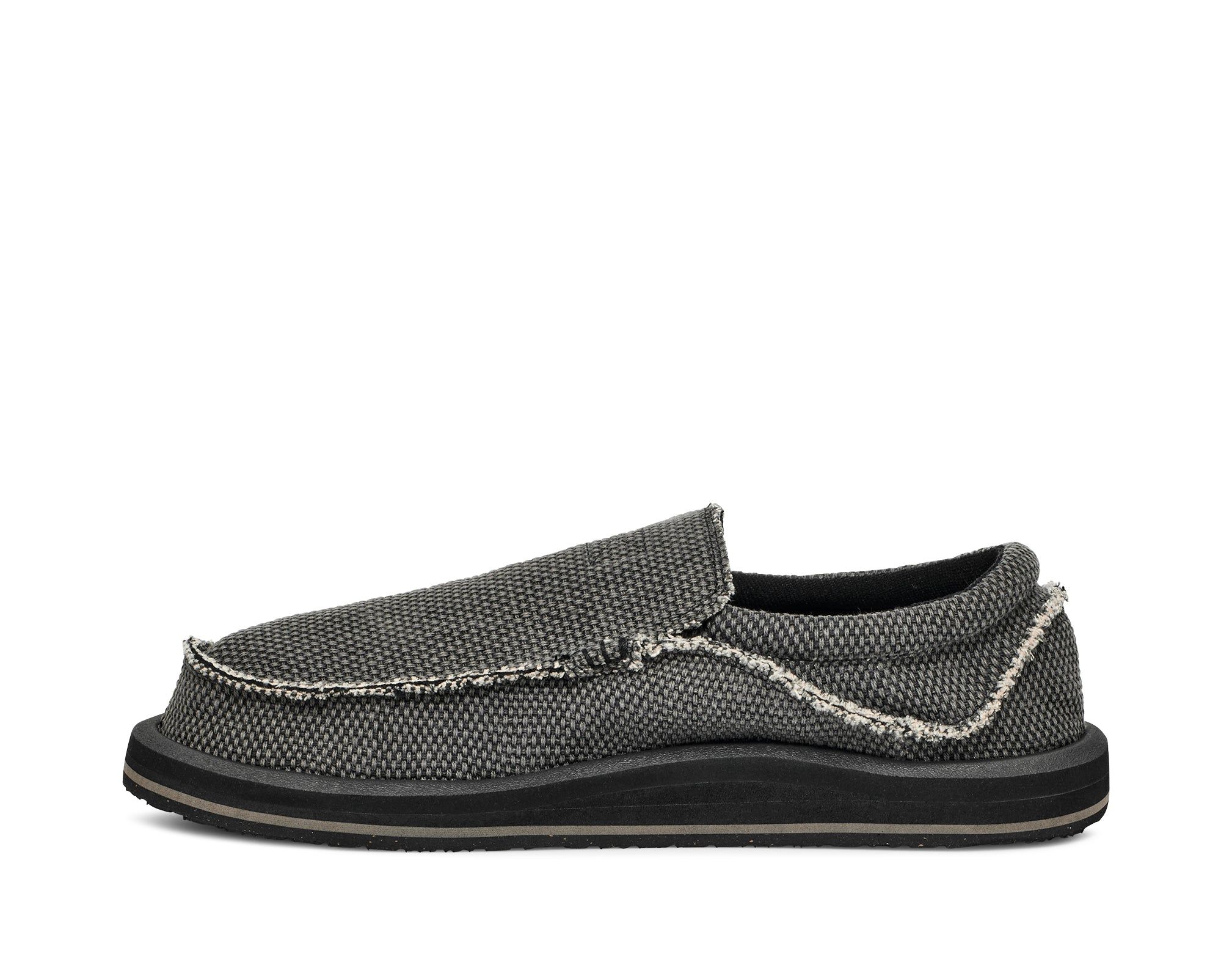 Sanuk Chiba St Shoes Black | YSTJ-21376