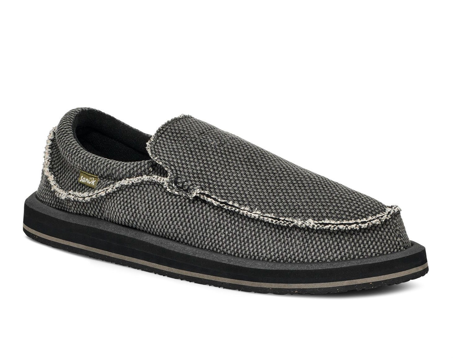 Sanuk Chiba St Shoes Black | YSTJ-21376