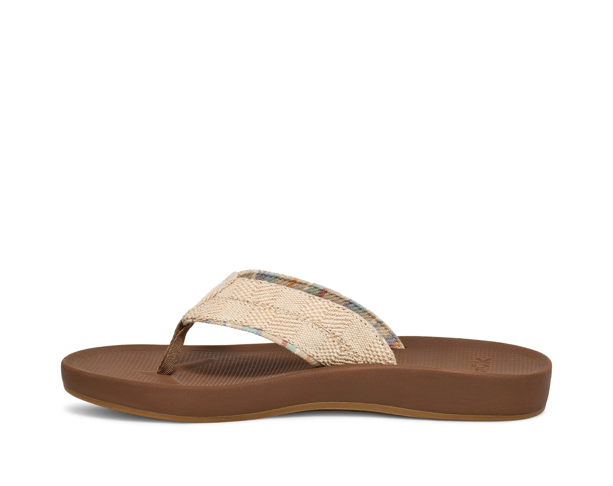 Sanuk Cosmic Coast Hemp Sandals Beige | DHXF-96427