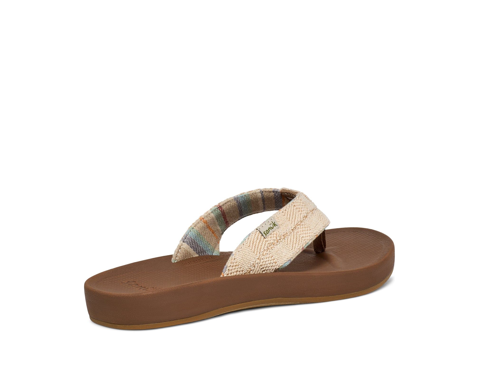 Sanuk Cosmic Coast Hemp Sandals Beige | DHXF-96427