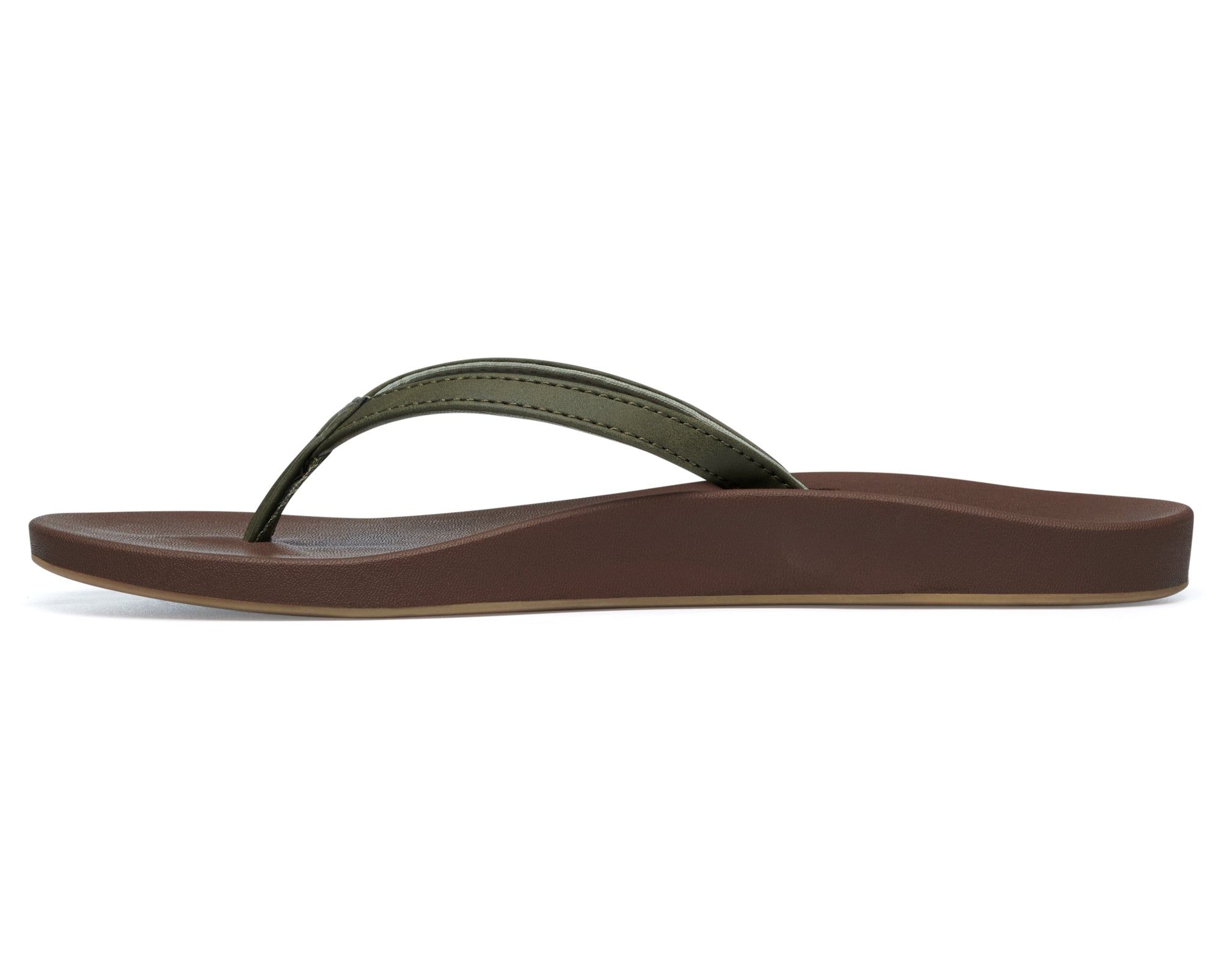 Sanuk Cosmic Yoga Joy Burnt Sandals Olive | SWRP-71023