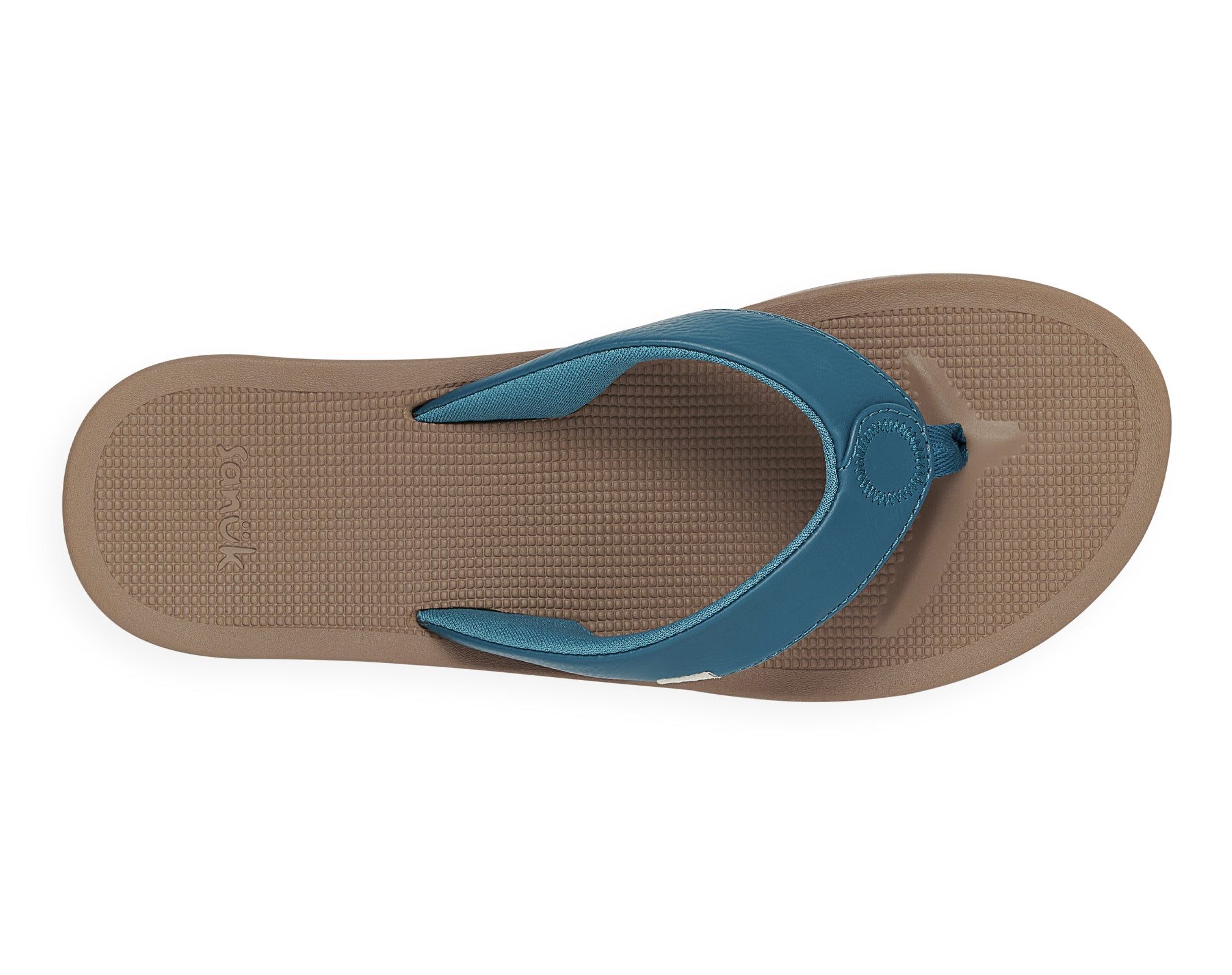 Sanuk Cosmic Yoga Mat Deep Teal Sandals Deep Turquoise | ZRGA-63719