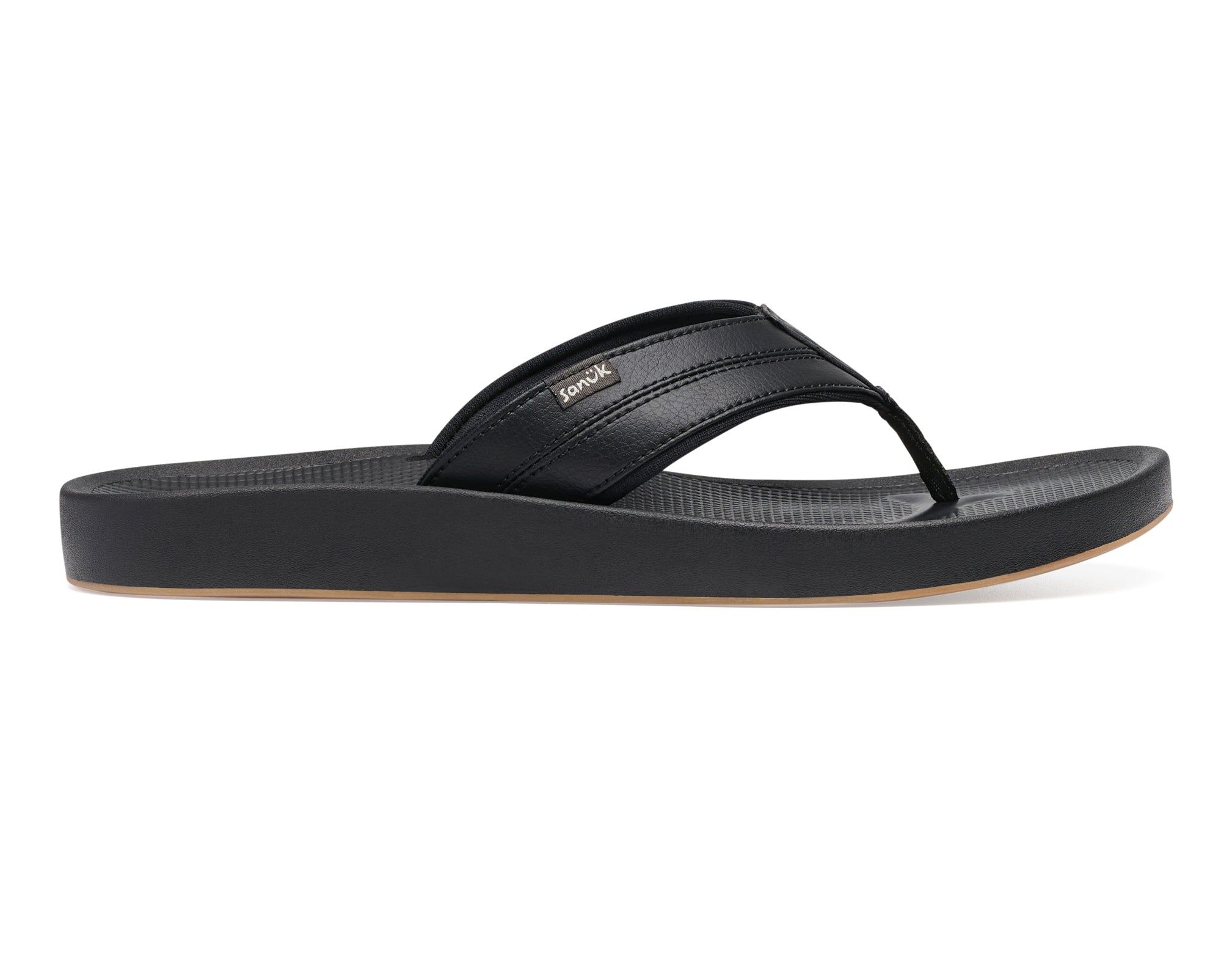 Sanuk Cosmic Yoga Mat Sandals Black | ARPI-47310