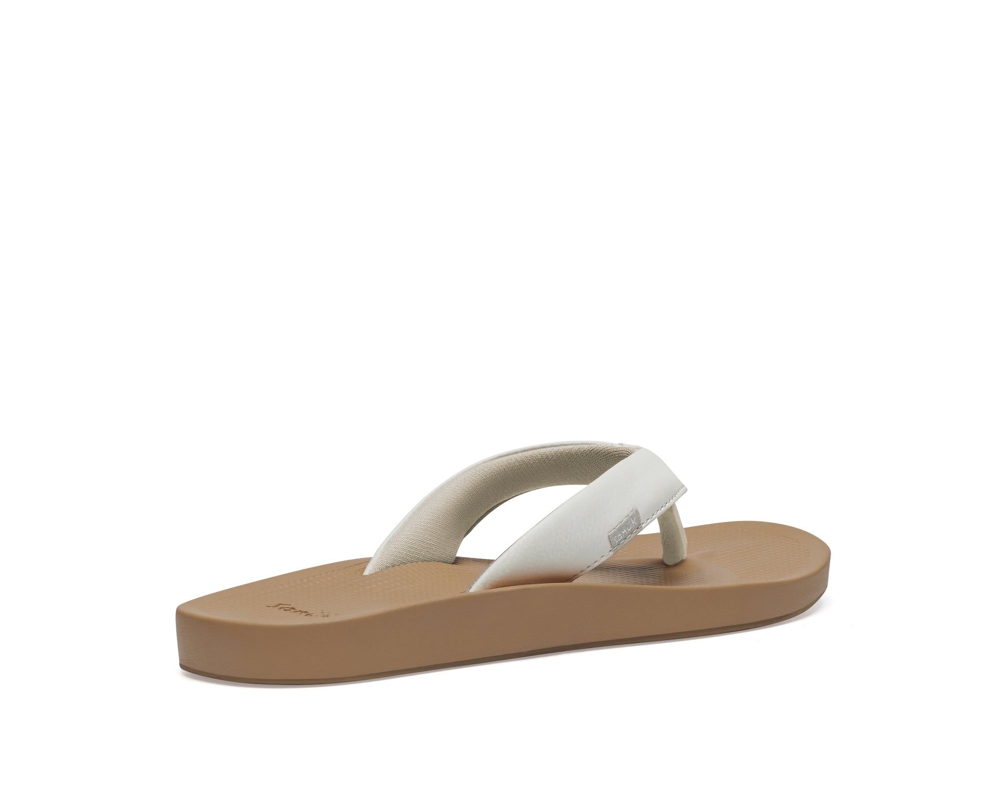 Sanuk Cosmic Yoga Mat Sandals White / Brown | IMCF-27510