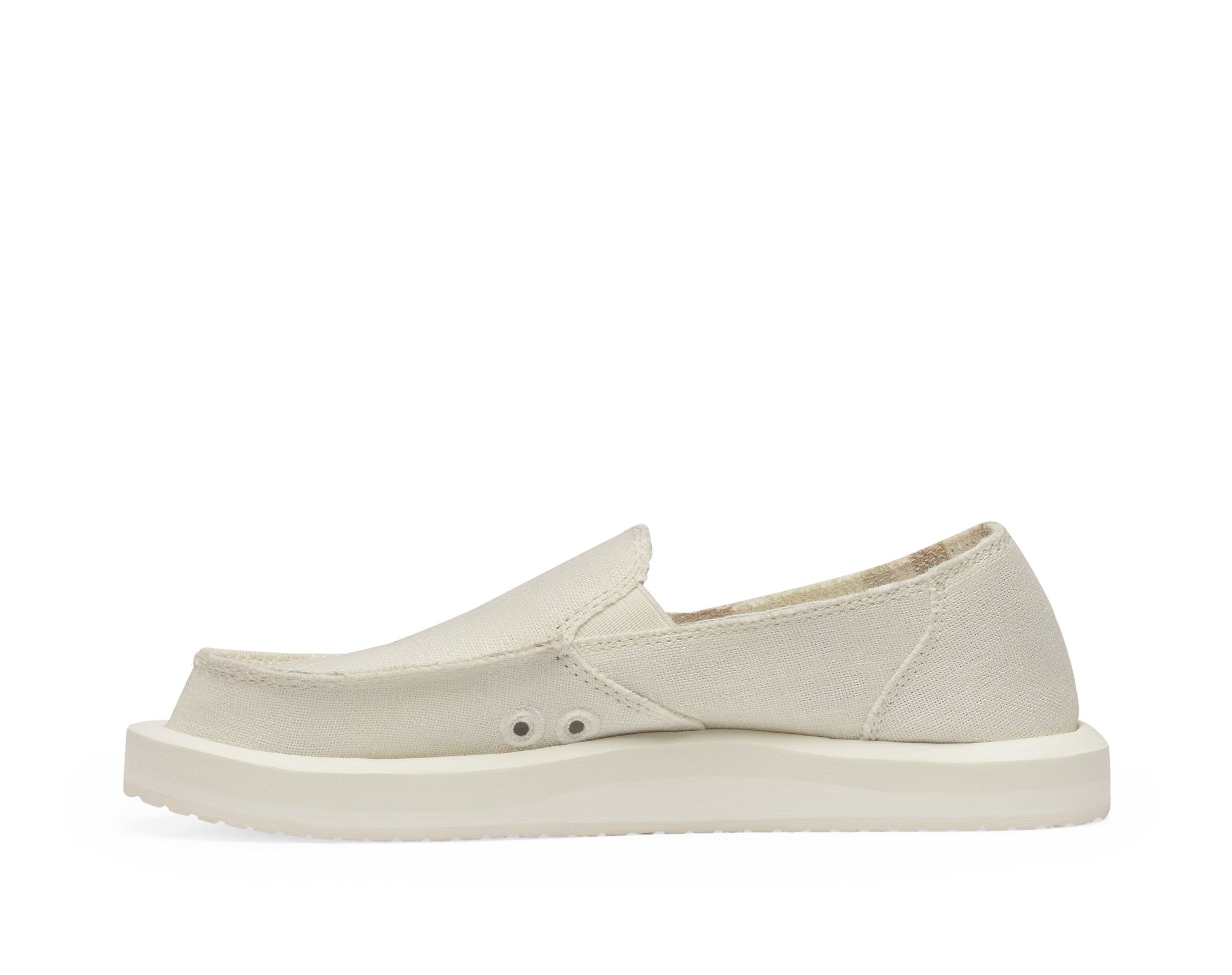 Sanuk Donna St Hemp Shoes White | XEIH-61803