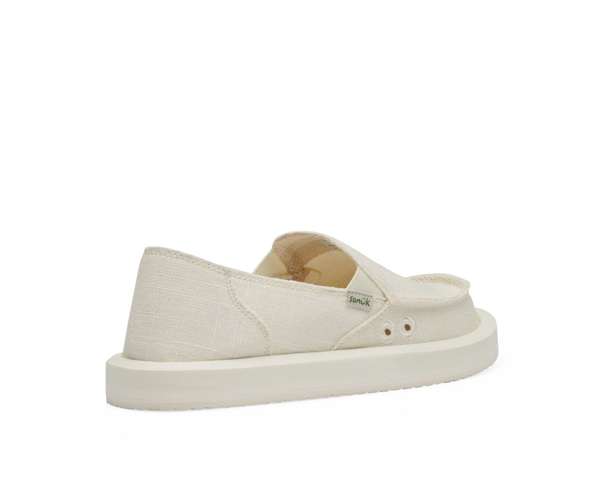 Sanuk Donna St Hemp Shoes White | XEIH-61803