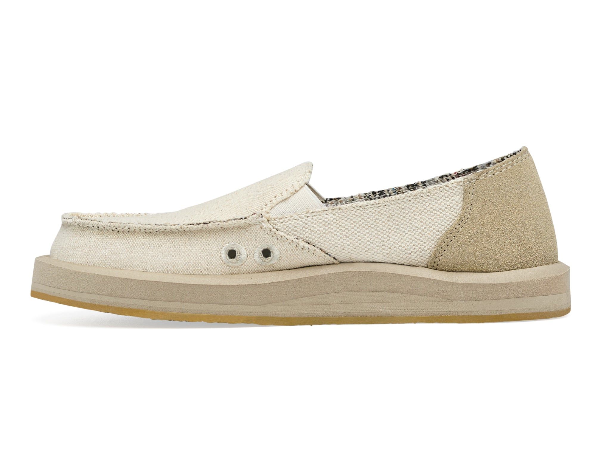 Sanuk Donna St Natural Sidewalk Surfers Beige | TOKH-49835