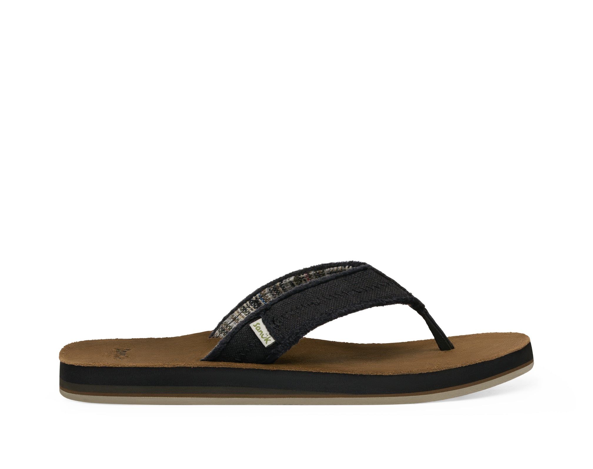 Sanuk Fraid Not St Sandals Black | YSIZ-49817