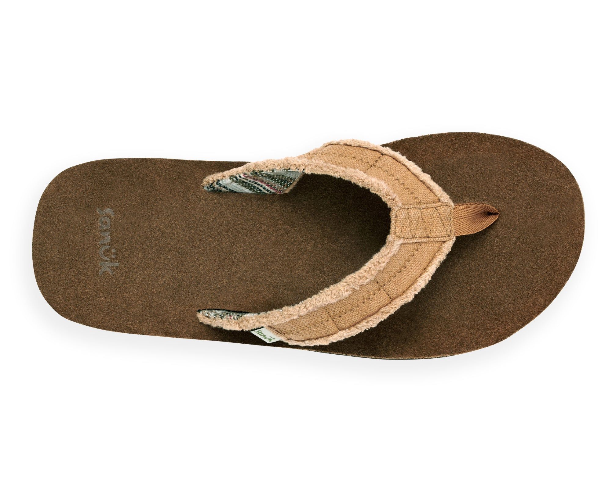 Sanuk Fraid Not St Sandals Khaki | TLXP-02756