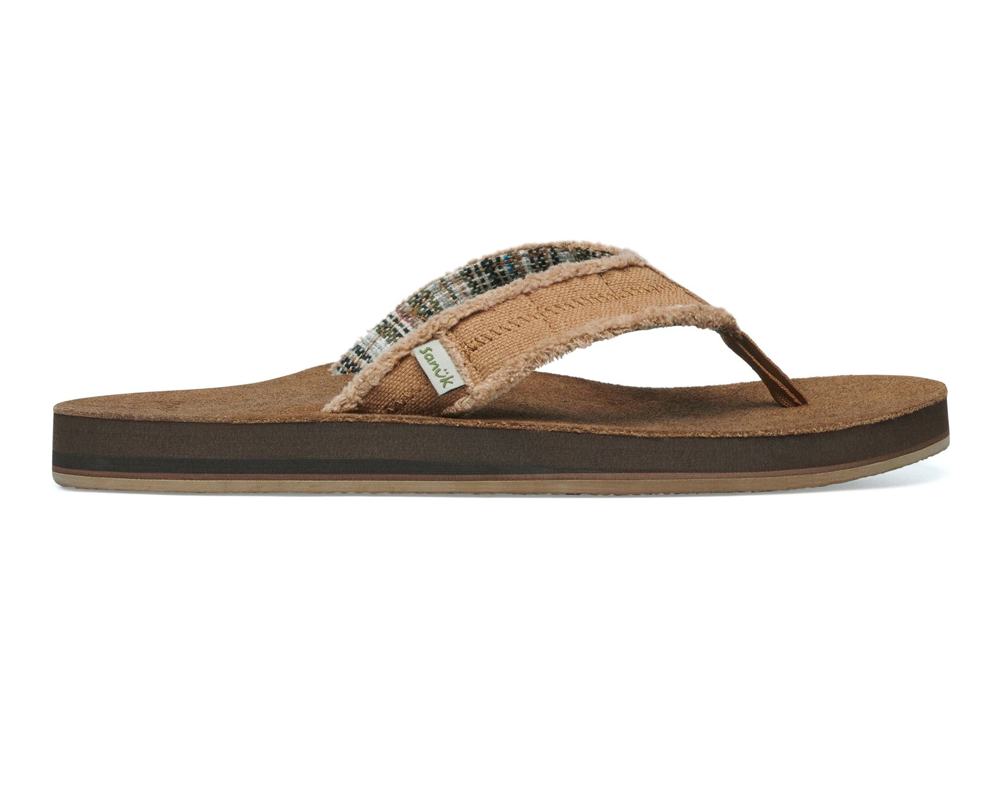 Sanuk Fraid Not St Sandals Khaki | TLXP-02756