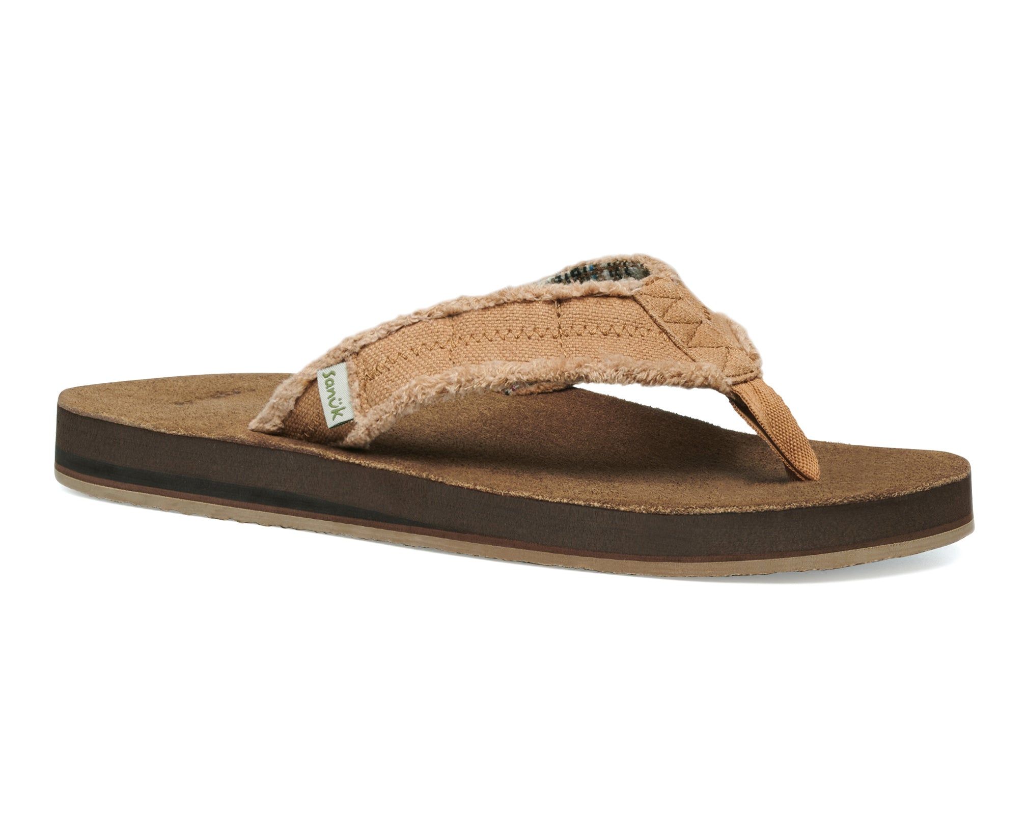 Sanuk Fraid Not St Sandals Khaki | TLXP-02756