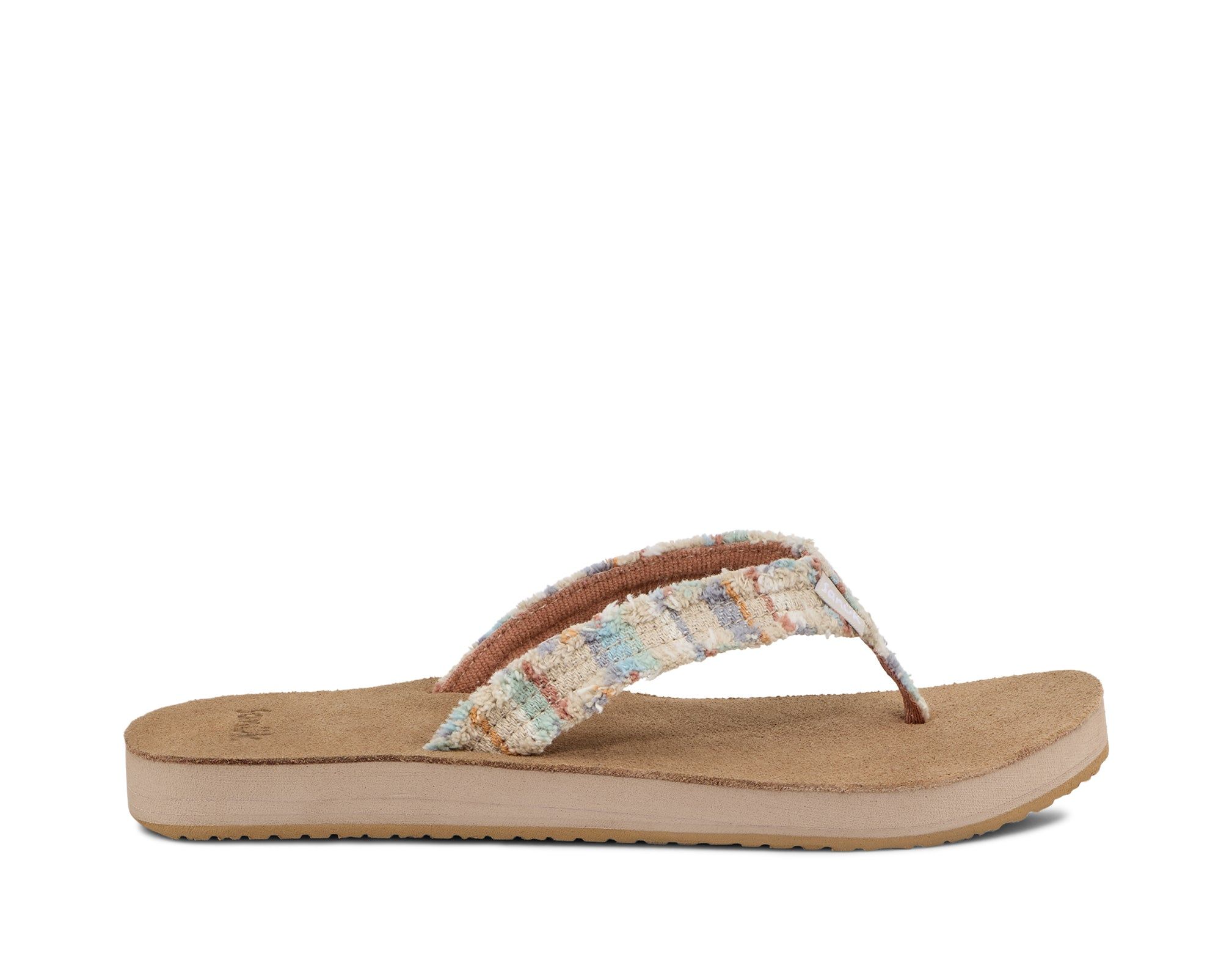 Sanuk Fraidy Cat St Sandals Brown Multicolor | EHDF-08932