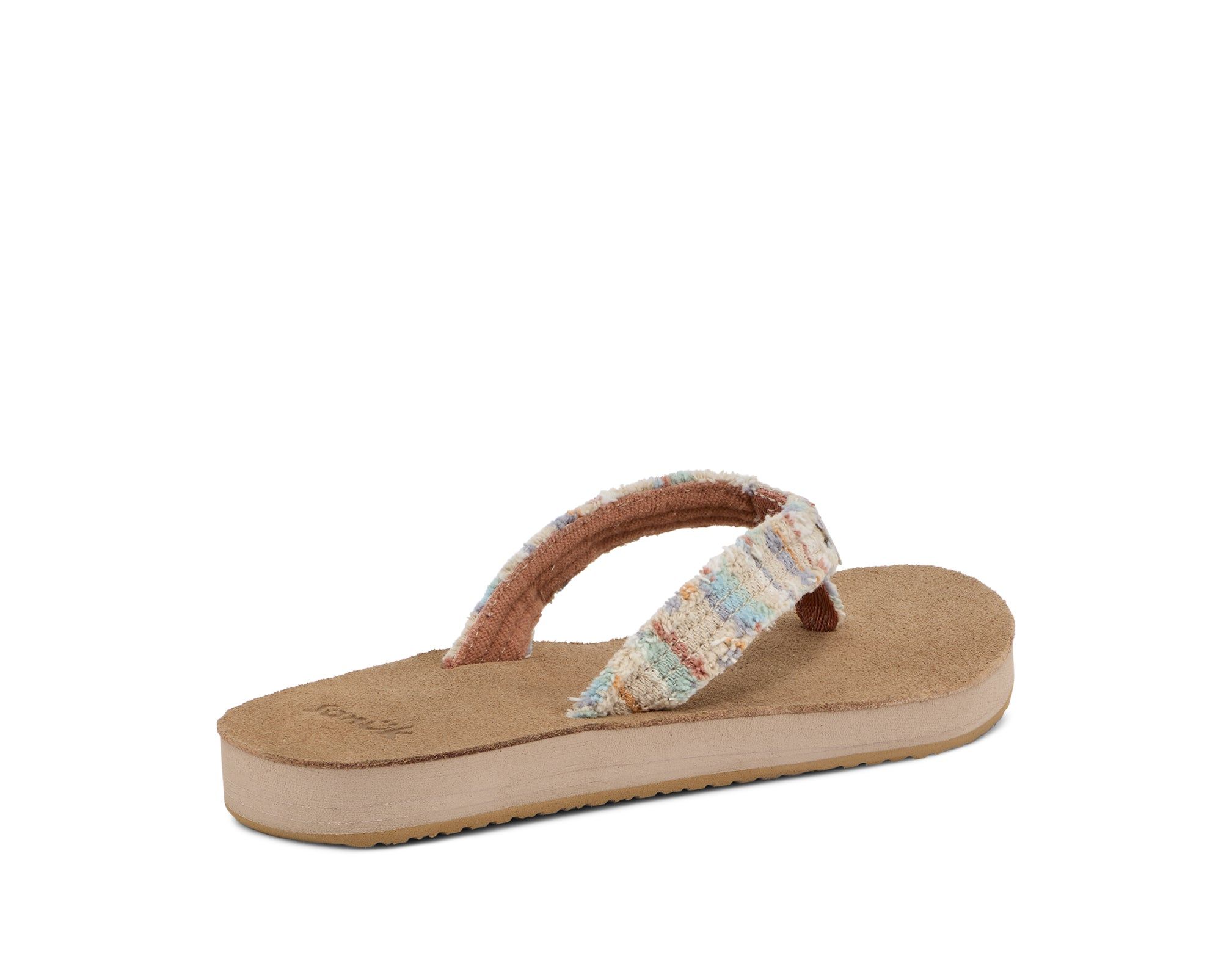 Sanuk Fraidy Cat St Sandals Brown Multicolor | EHDF-08932