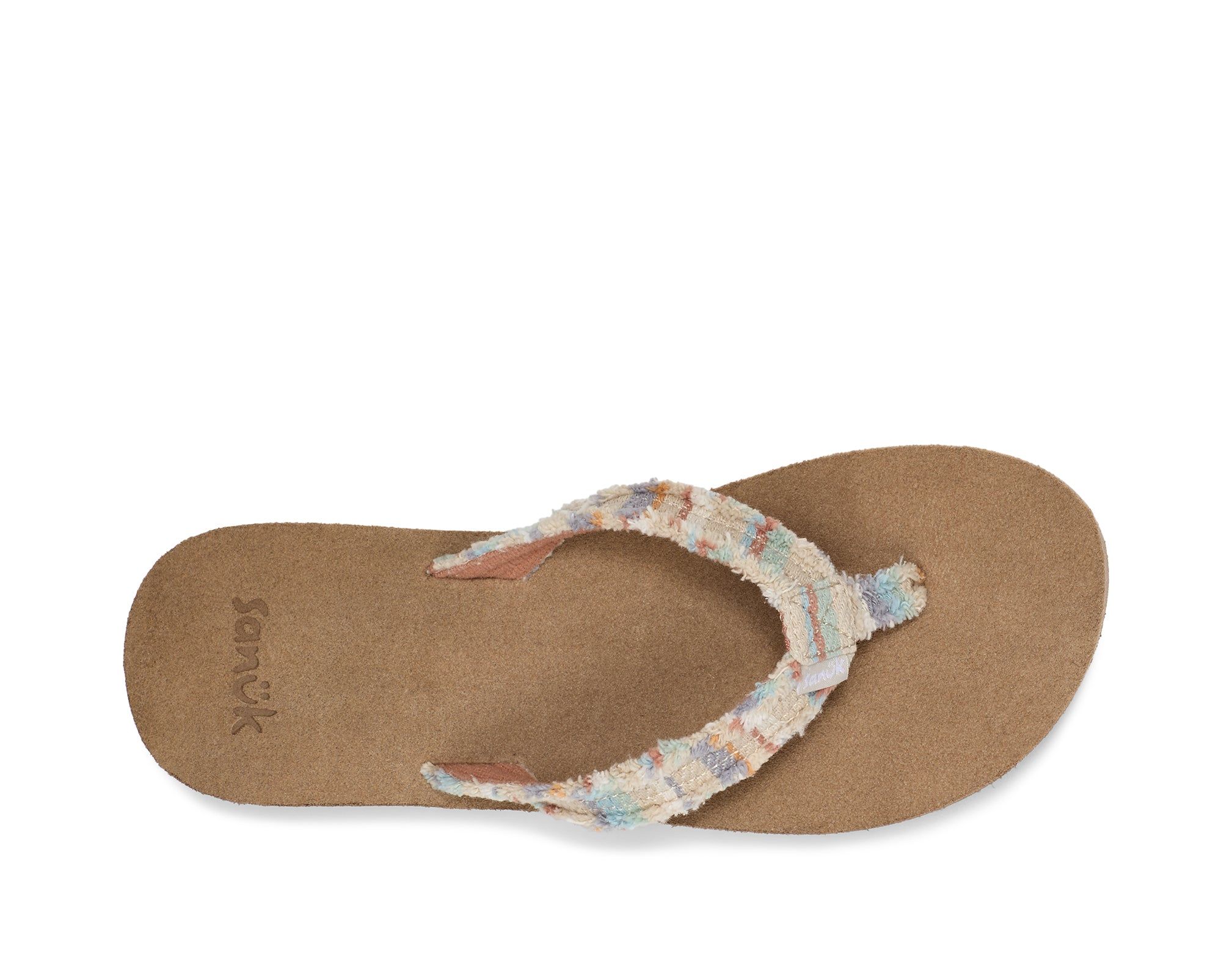 Sanuk Fraidy Cat St Sandals Brown Multicolor | EHDF-08932