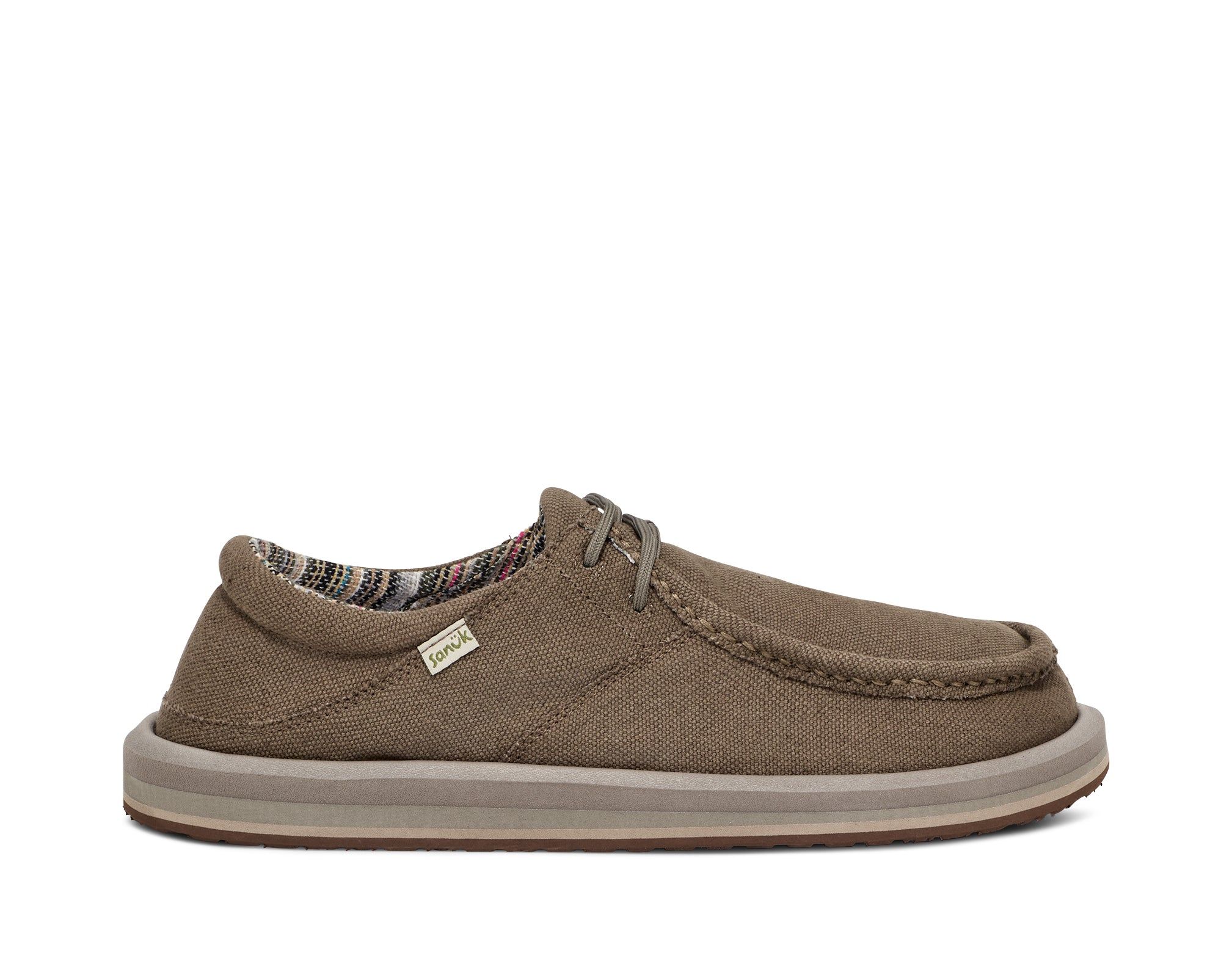 Sanuk Single Fin Shoes Brown | EWCP-61574