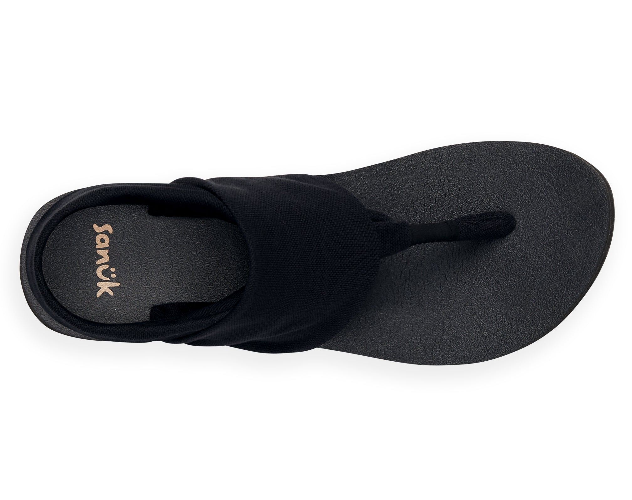 Sanuk Sling St Midform Sandals Black | MNBH-84792