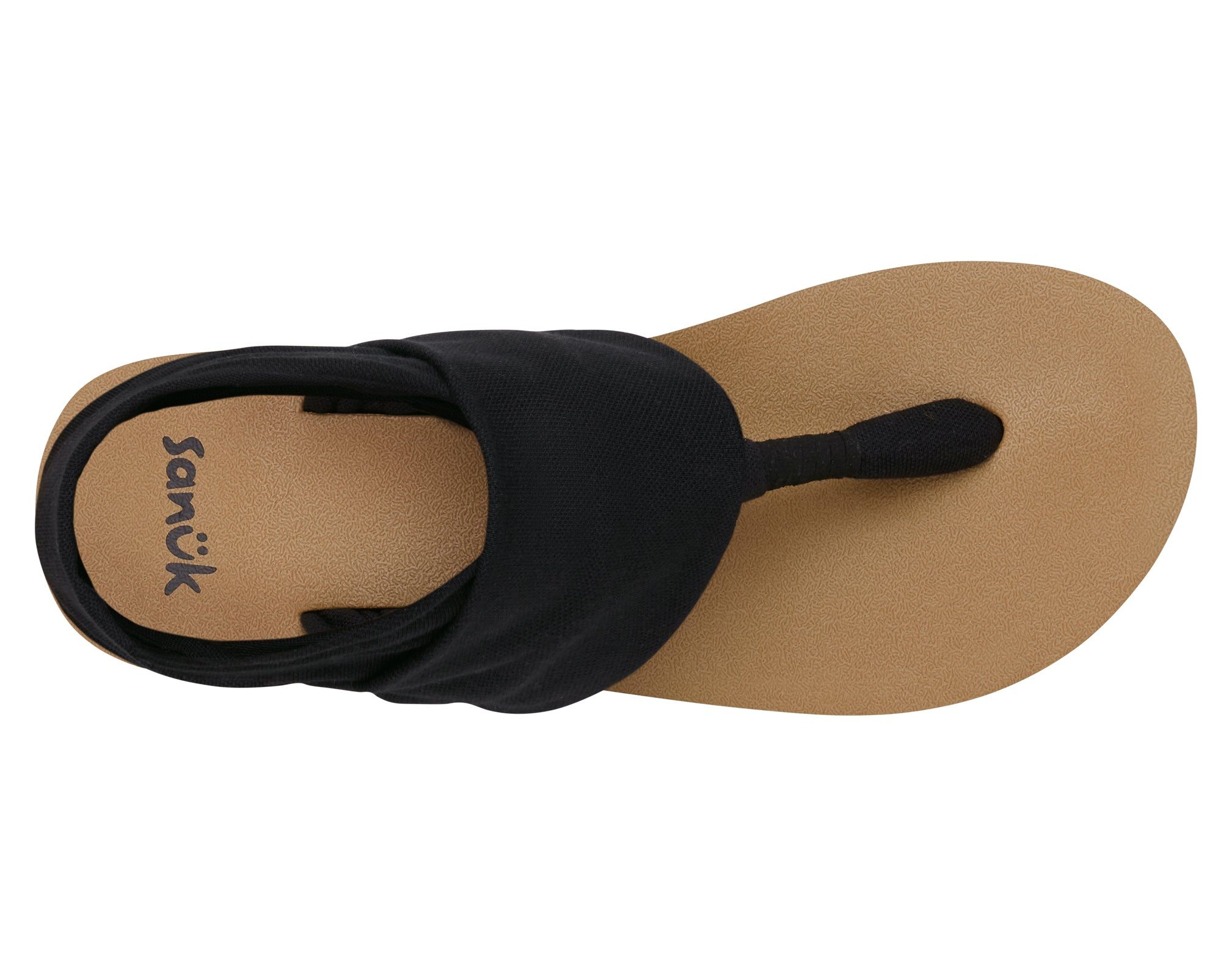 Sanuk Sling St Sandals Black / Brown | YJIU-42390