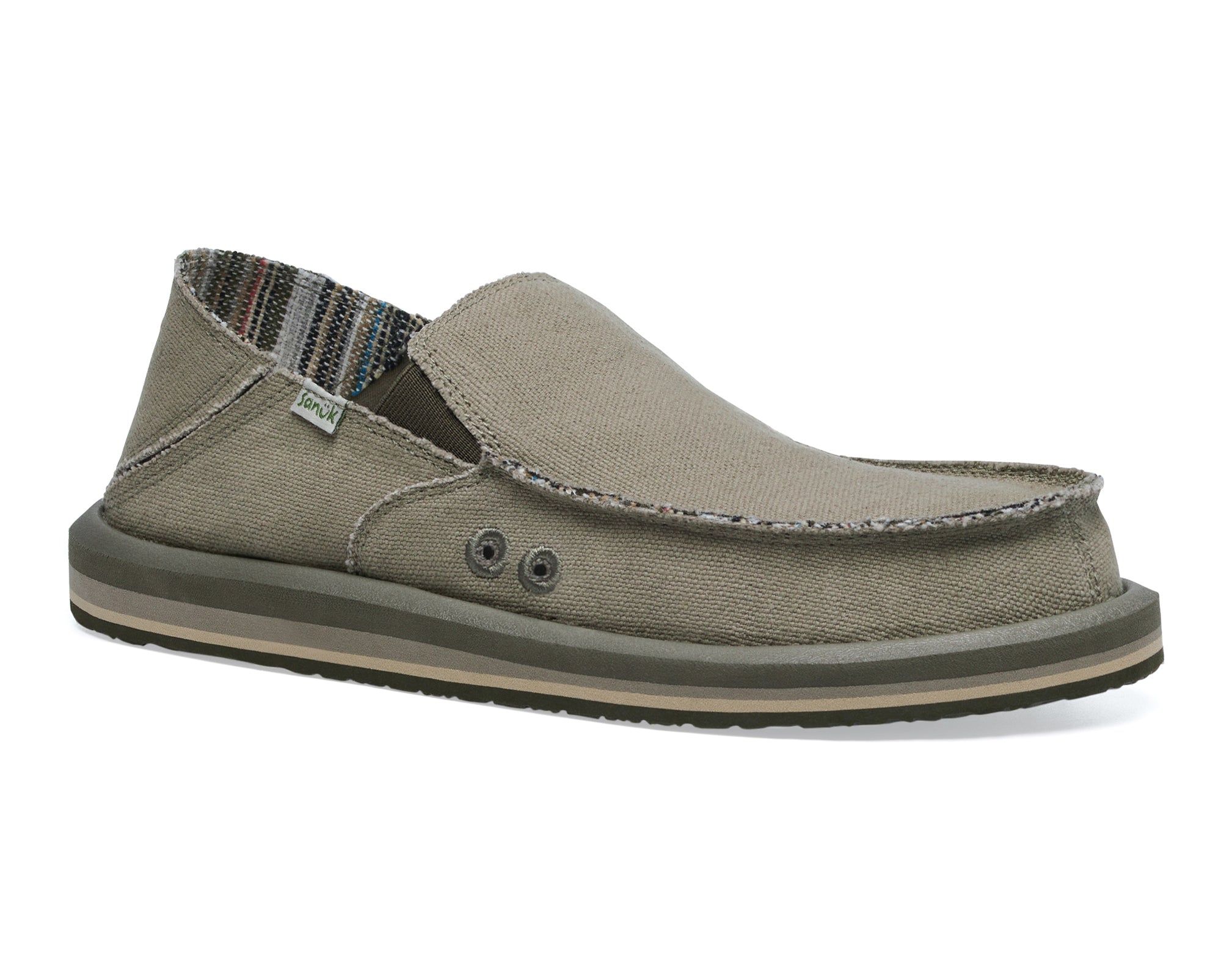 Sanuk Vagabond St Hemp Earth Shoes Earth | UYRK-12654