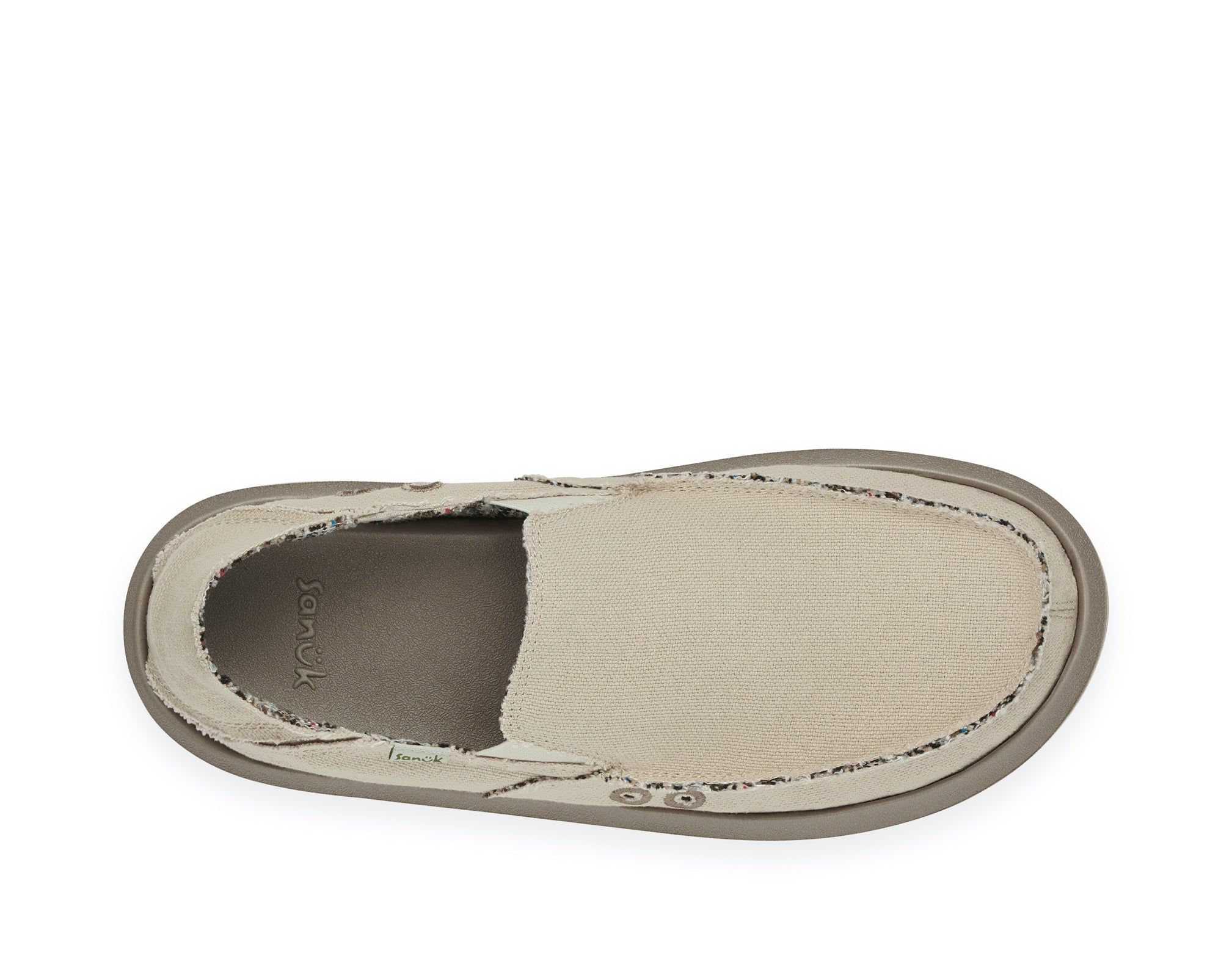 Sanuk Vagabond St Hemp Natural Shoes Beige | UDBO-82753