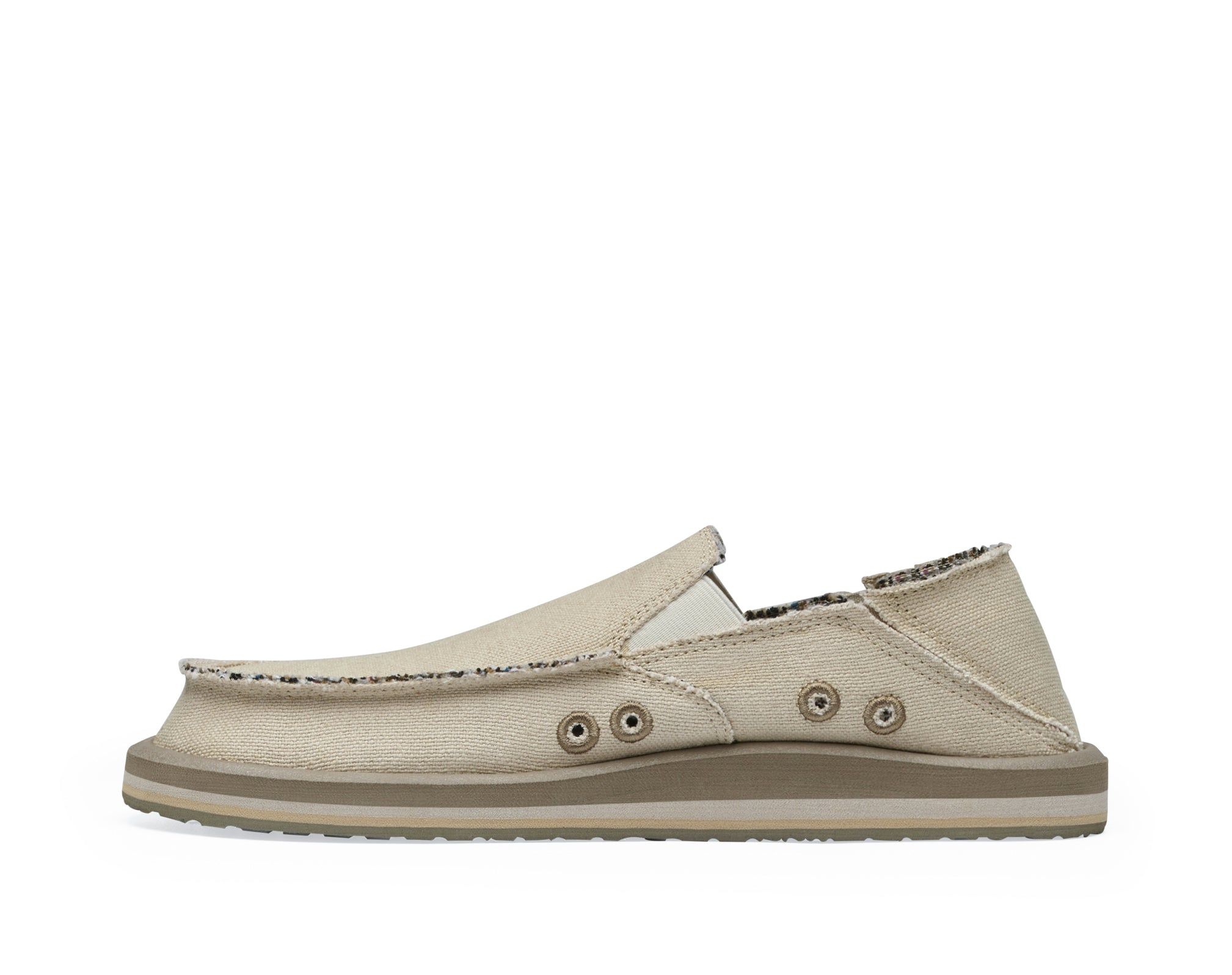 Sanuk Vagabond St Hemp Natural Shoes Beige | UDBO-82753