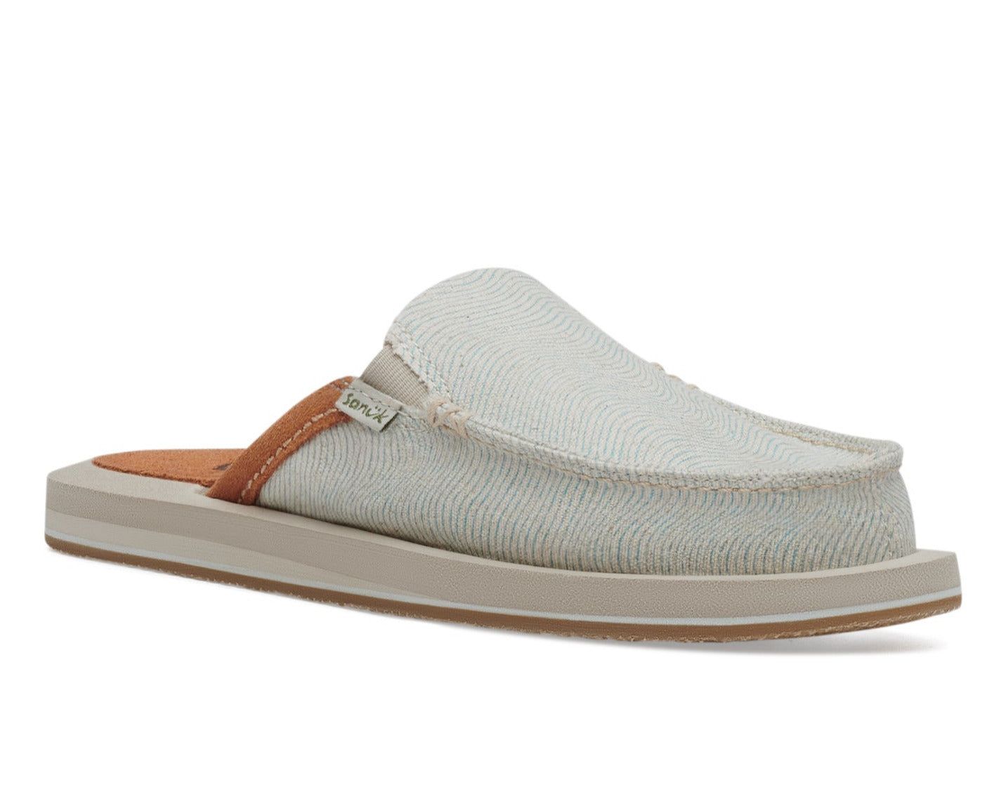 Sanuk We Got Your Back St Surfrider Aqua Wave Sidewalk Surfers Light Turquoise | EABM-90562