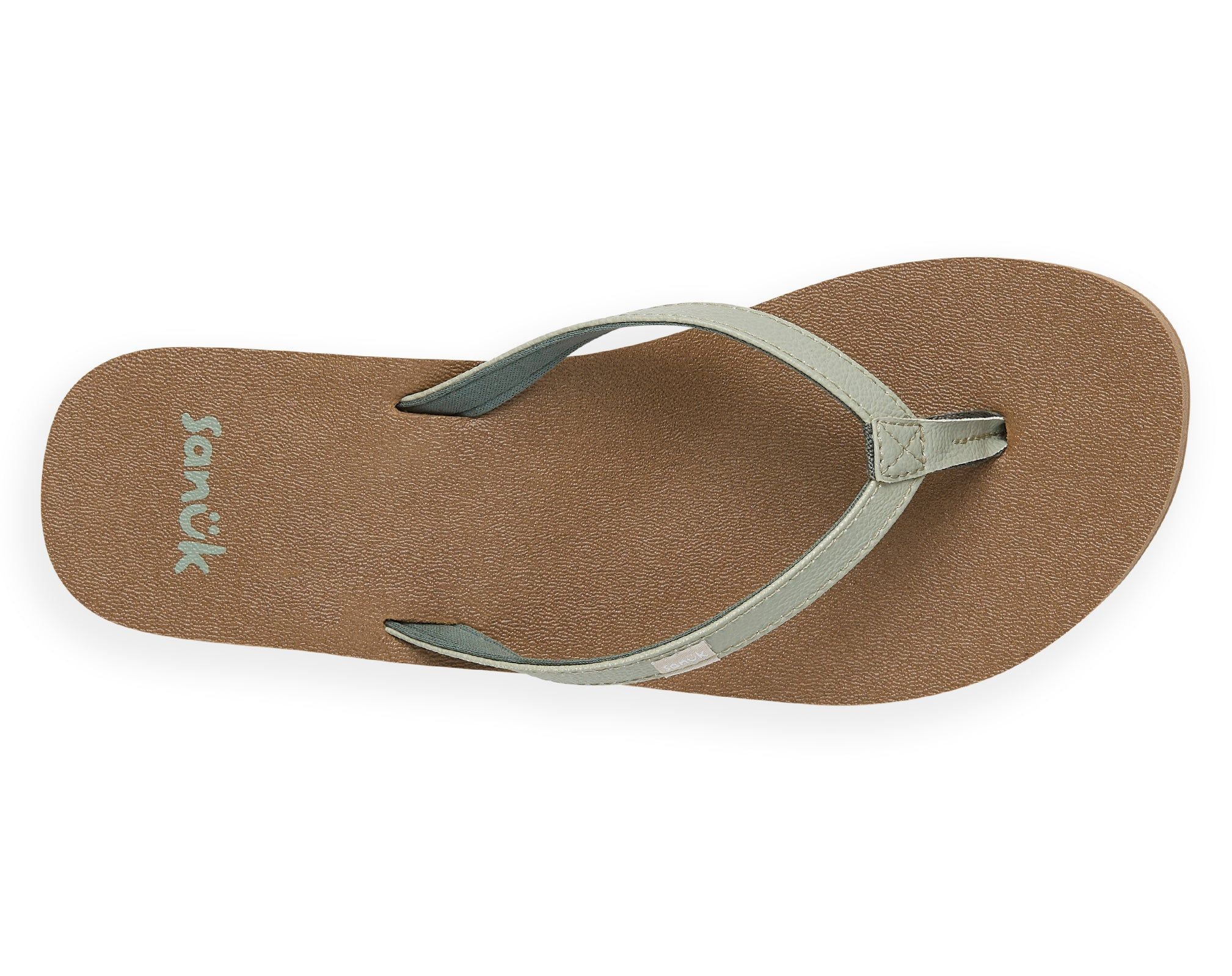 Sanuk Yoga Joy Desert Sage Sandals Olive | KIOP-89310