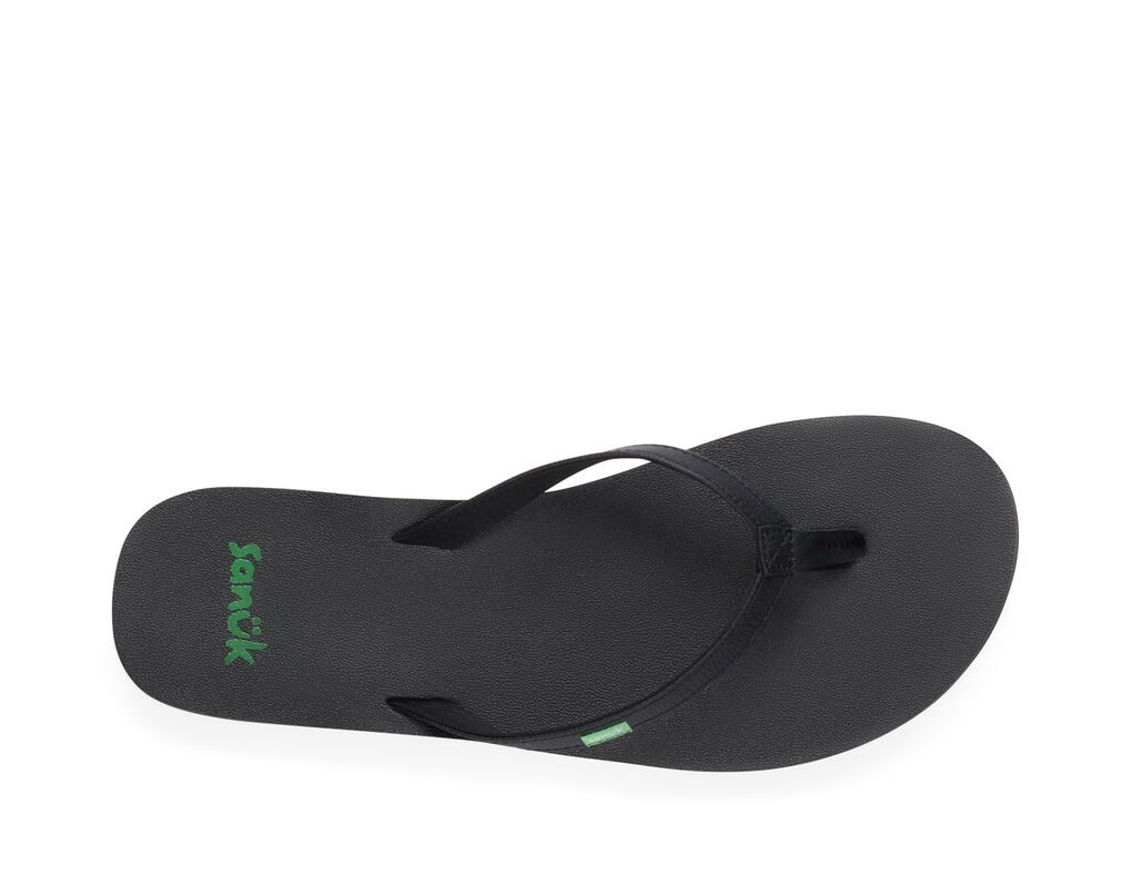 Sanuk Yoga Joy Sandals Black | HXRK-16457