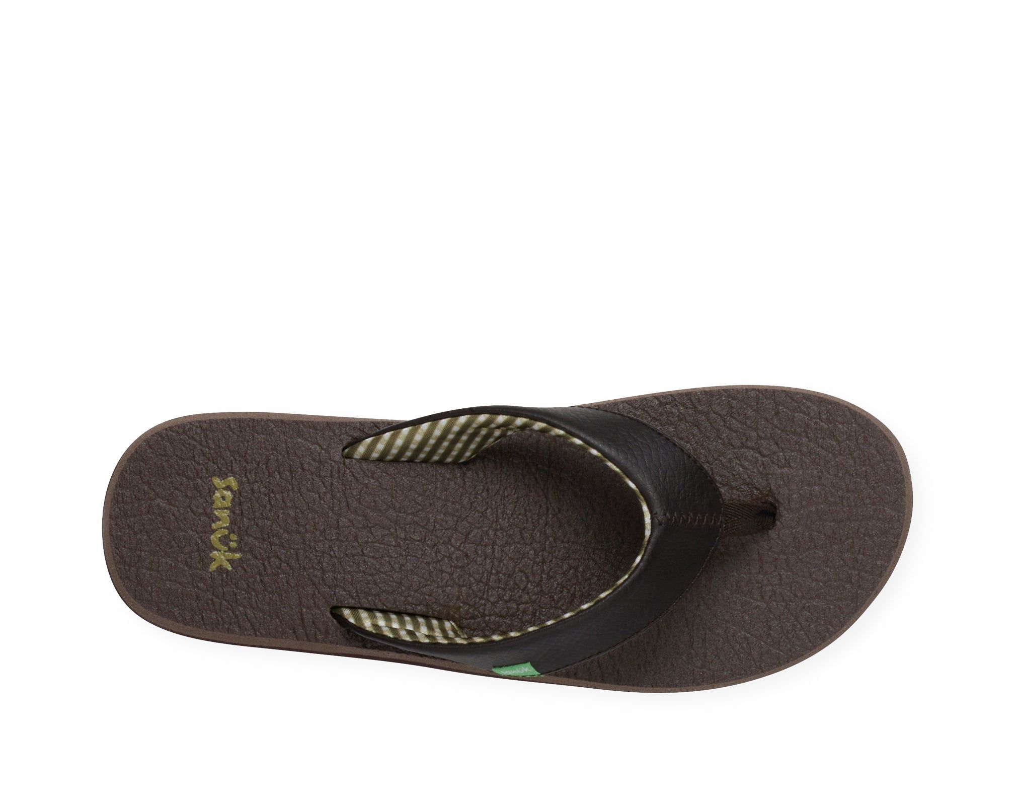 Sanuk Yoga Mat Sandals Brown | HPKD-73412