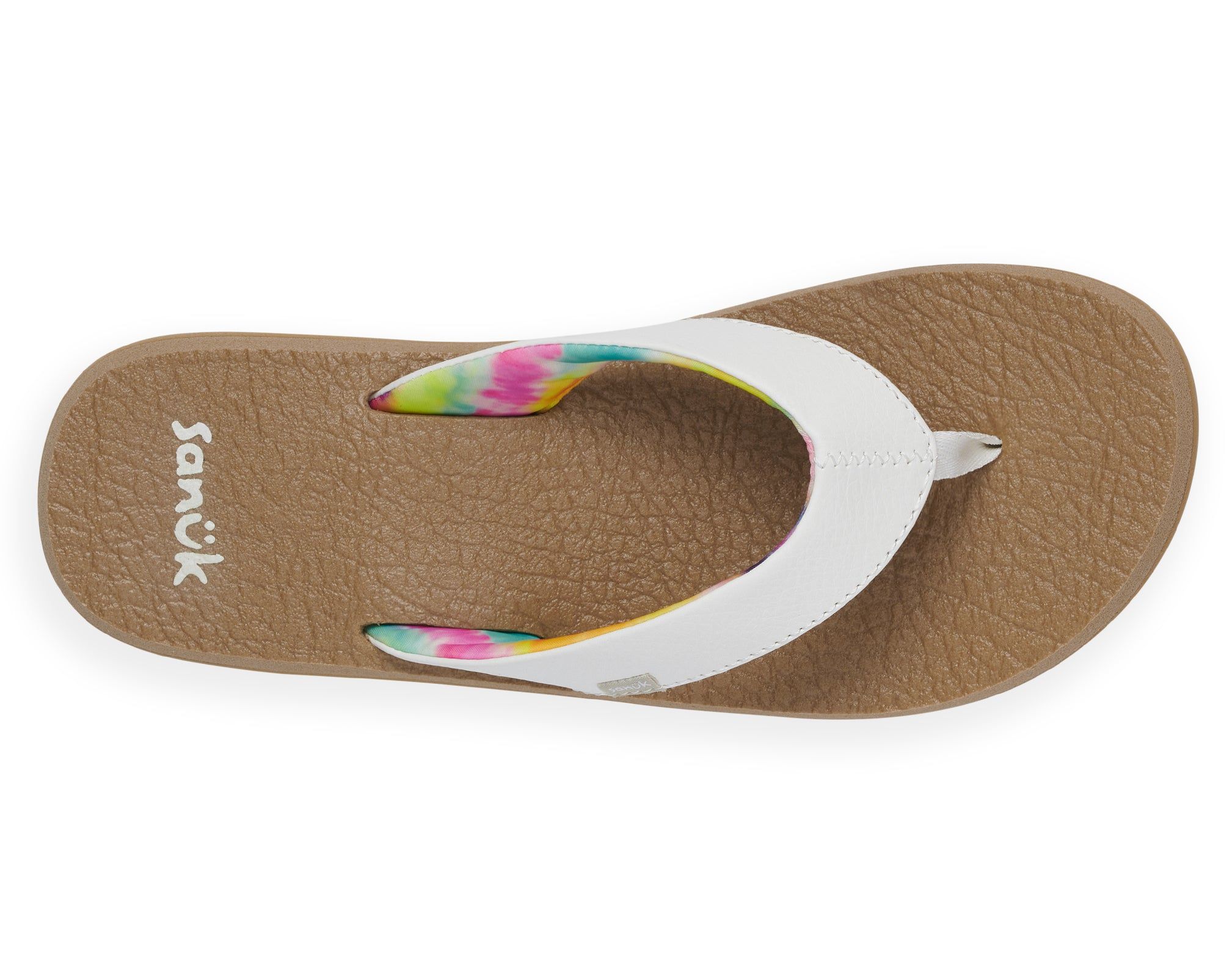 Sanuk Yoga Mat Sandals White | RFTS-29340