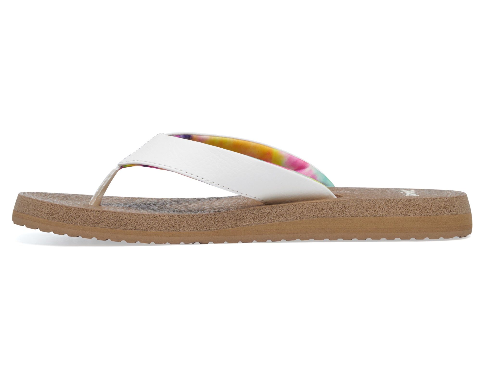 Sanuk Yoga Mat Sandals White | RFTS-29340