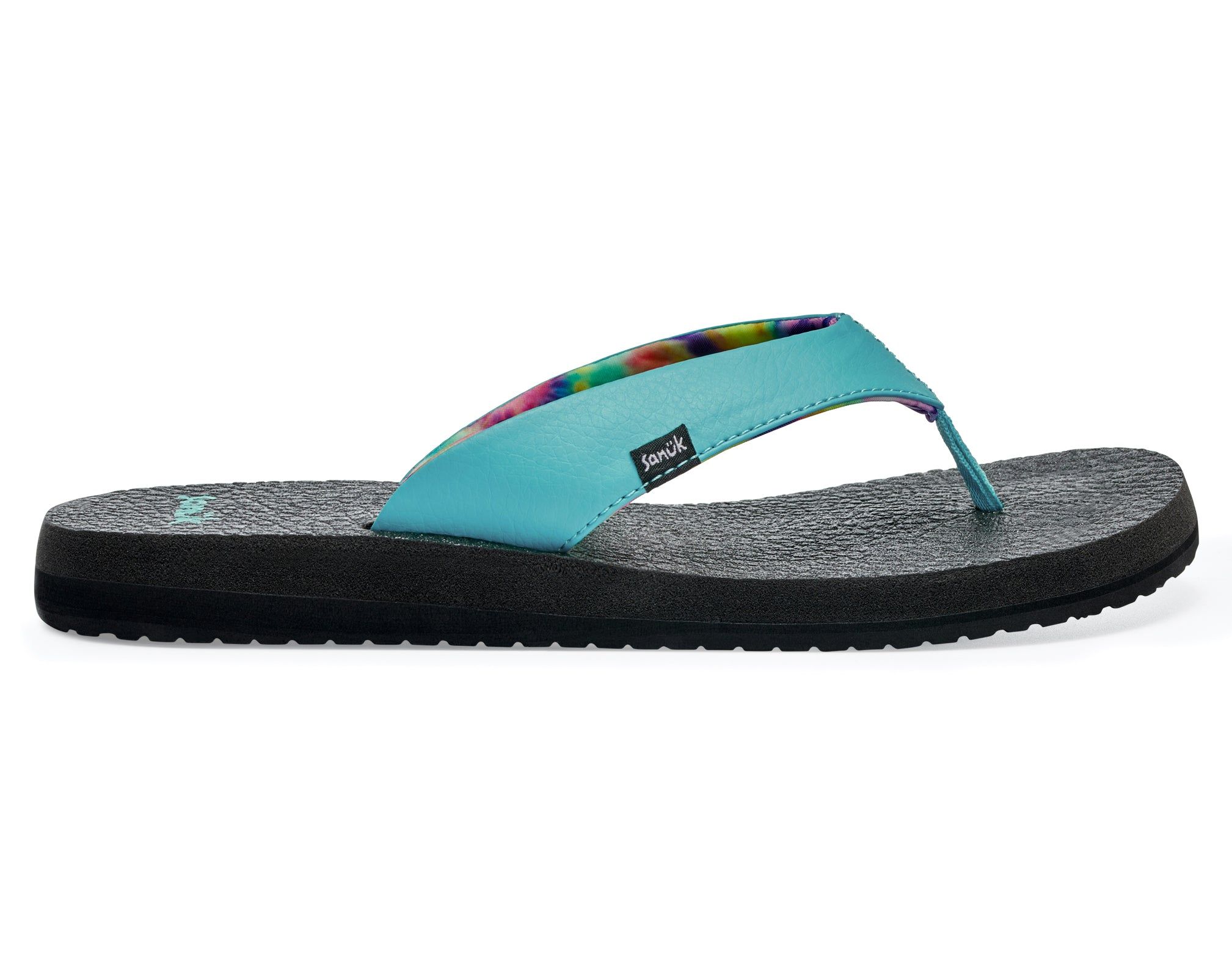 Sanuk Yoga Mat Turquoise Sandals Turquoise | SKPC-74821