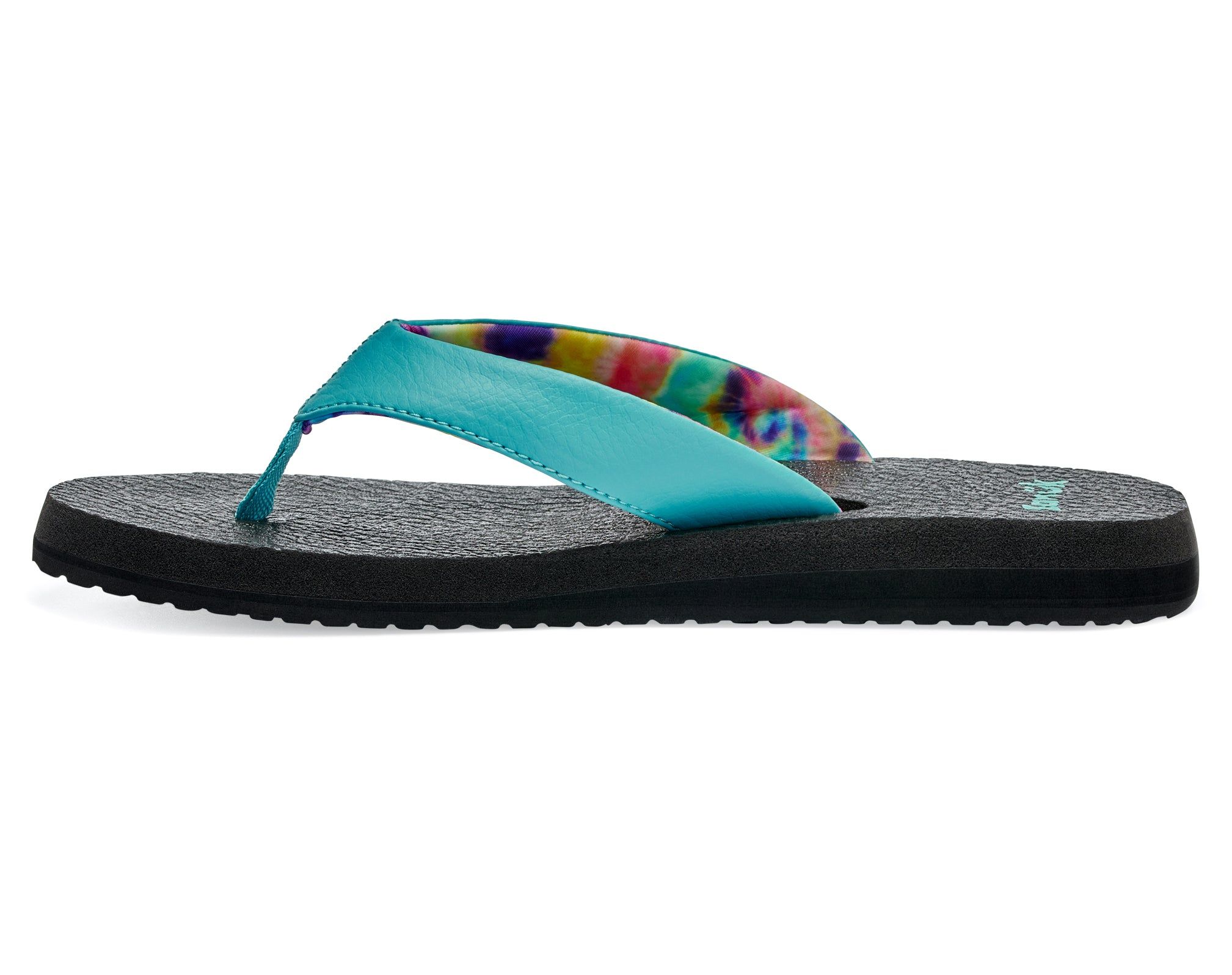 Sanuk Yoga Mat Turquoise Sandals Turquoise | SKPC-74821