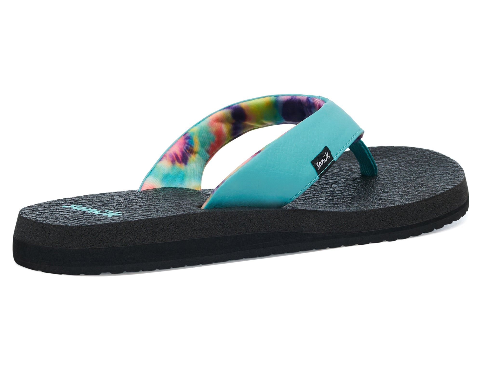 Sanuk Yoga Mat Turquoise Sandals Turquoise | SKPC-74821